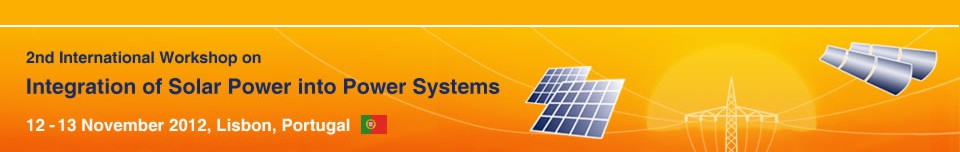 2nd International Workshop on Integration of Solar Power into Power Systems, Lisbon